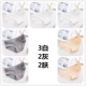 7 bộ đồ lót nữ cotton 100% trắng đỏ đen đô thị kháng khuẩn gái xinh đẹp hạ eo mùa hè - Giữa eo