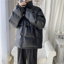 Melody windmill cotton jacket winter coat mens Tide brand couple plus velvet padded padded jacket mens winter cold cotton coat