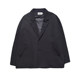 Suit men's spring 2024 new black Korean style trendy single suit jacket spring and autumn men's solid color casual suit