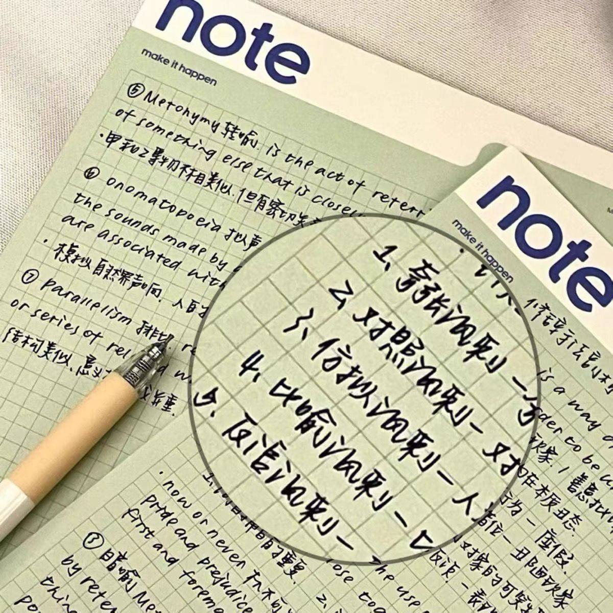 Small Red Book Homo Retro Industrial Wind High Face Value B5 Learning This Student Can Tear Notebook To Sign This 