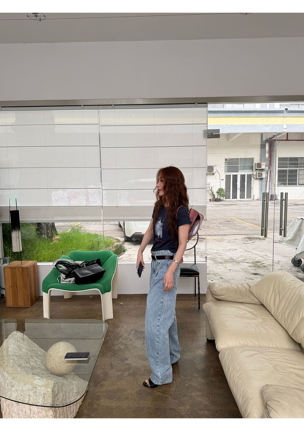 INAIEN "легкая роскошь с короткими рукавами" импортная укороченная шелковая блузка прямого кроя с короткими рукавами