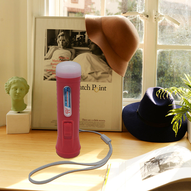 Galaxy 2829 Rechargeable Lithium Battery Small Flashlight LED Bulb Light Emergency 2-in-1 Outdoor Home Mini