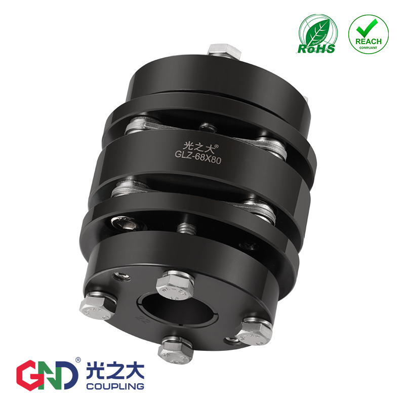 High precision expansion diaphragm coupling GLZ servo motor Motor screw High torque elastic coupling Plum blossom