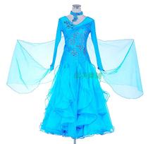 Modern competition dance dress high-end performance clothes national standard dance ballroom dance dance big new dress Waltz dance dress