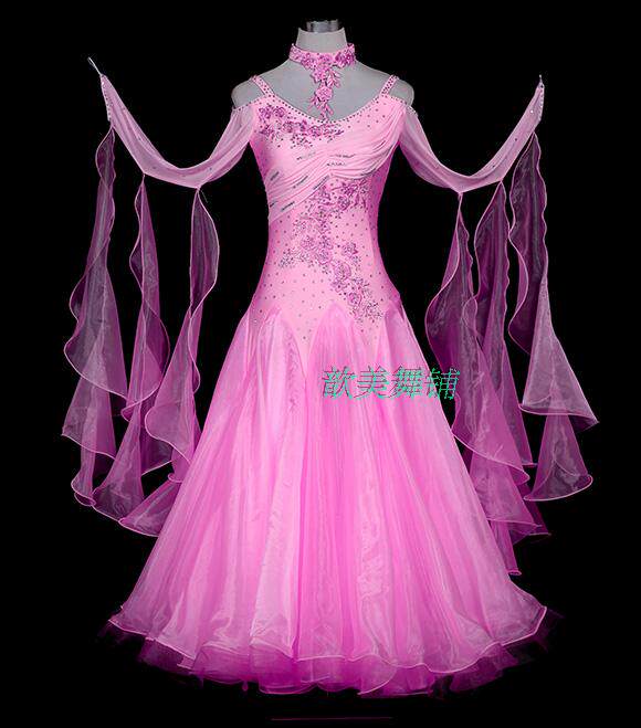 Shangrim Dance Suit New National Standard Dance Competition Floating morden dance Ballroom Dancing Dress Dress Dress-Taobao