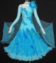 New high-end feather skirt dress competition dress national standard dance dress modern performance modern dance competition dress