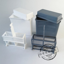 24-piece plastic slide dyeing tank dyeing rack (set) antigen repair box