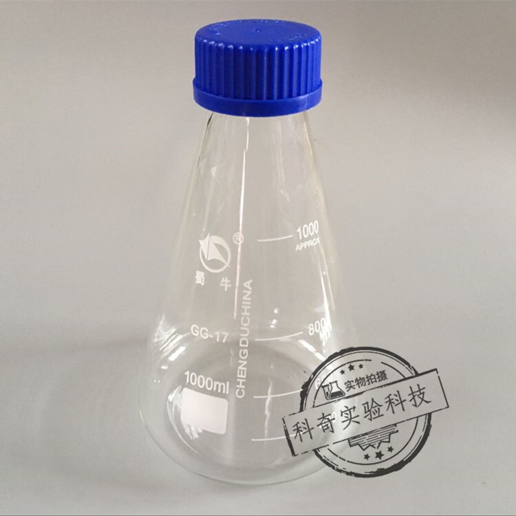 玻璃螺口三角烧瓶 锥形瓶50/100/150/250/500/1000/2000/3000ml