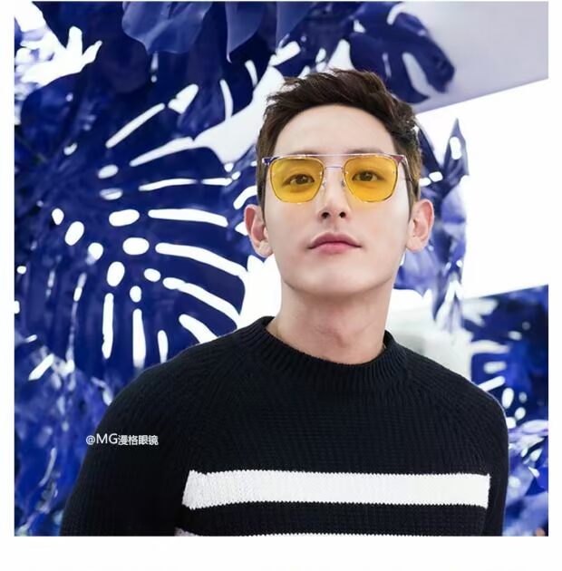 Hàn Quốc ulzzang Harajuku phim thủy tinh full frame kính râm nữ đường phố hipster chic gió đa năng kính râm nam kính mắt anna