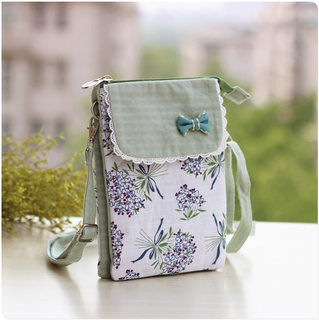 Kaka polyester portable ethnic 15-layer crossbody bag