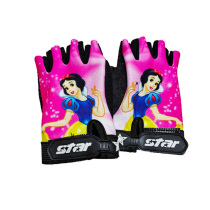 Childrens semifinger gloves outdoor sports cycling bicycle non-slip thin boys and girls glove dew finger