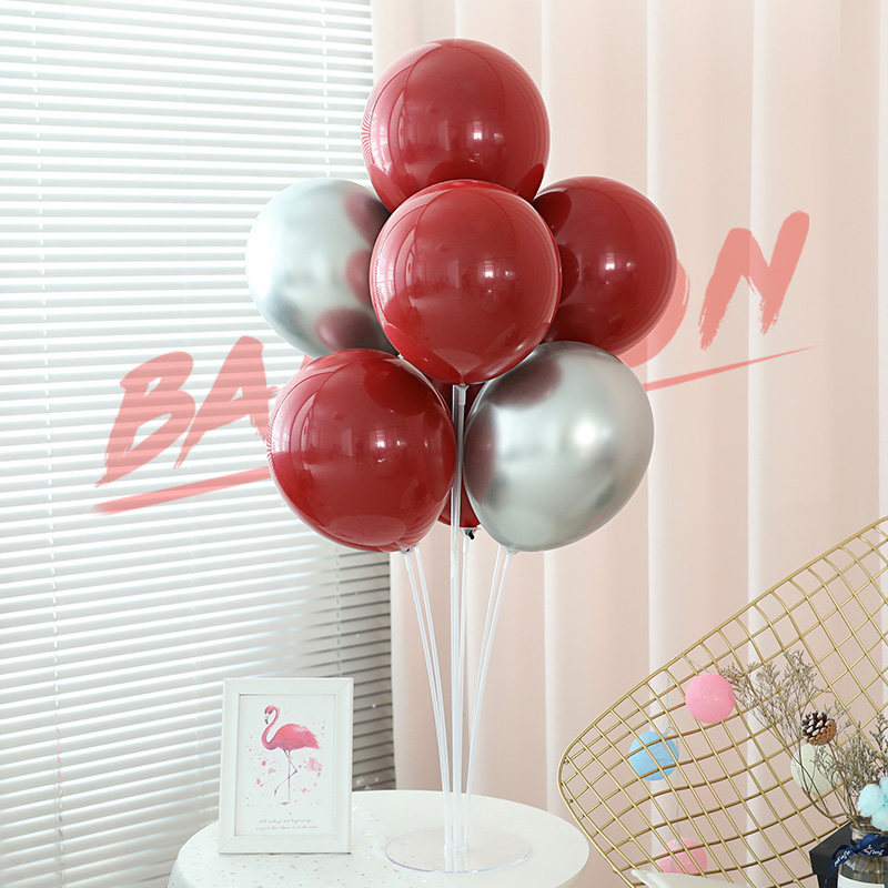 Table floating balloon decoration baby birthday party wedding wedding romantic creative decoration table party arrangement