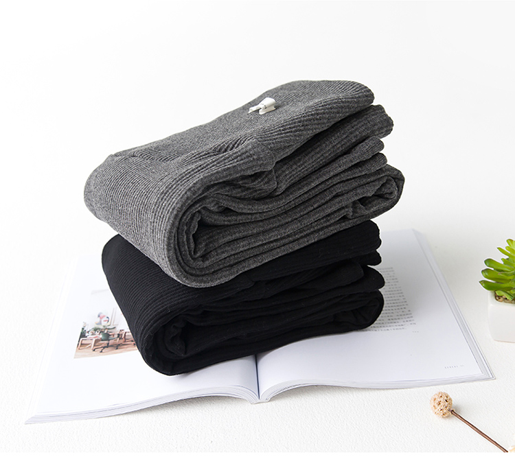 Bà bầu cỡ lớn quần legging mùa thu đông cộng với quần nhung cho bà bầu dạ dày nâng chân quần dài quần bầu ống rộng