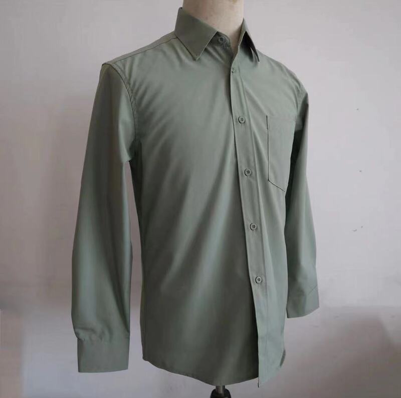Brand New Free Shipping Men's Business Casual Quick-Dry Spring and Autumn Blue Shirt with Lining, Long-Sleeve Pine Green Shirt, Olive Green Brand New Free Shipping Men's Business Casual Quick-Dry Spring and Autumn Blue Shirt with Lining, Long-Sleeve Pine Green Shirt, Olive Green
