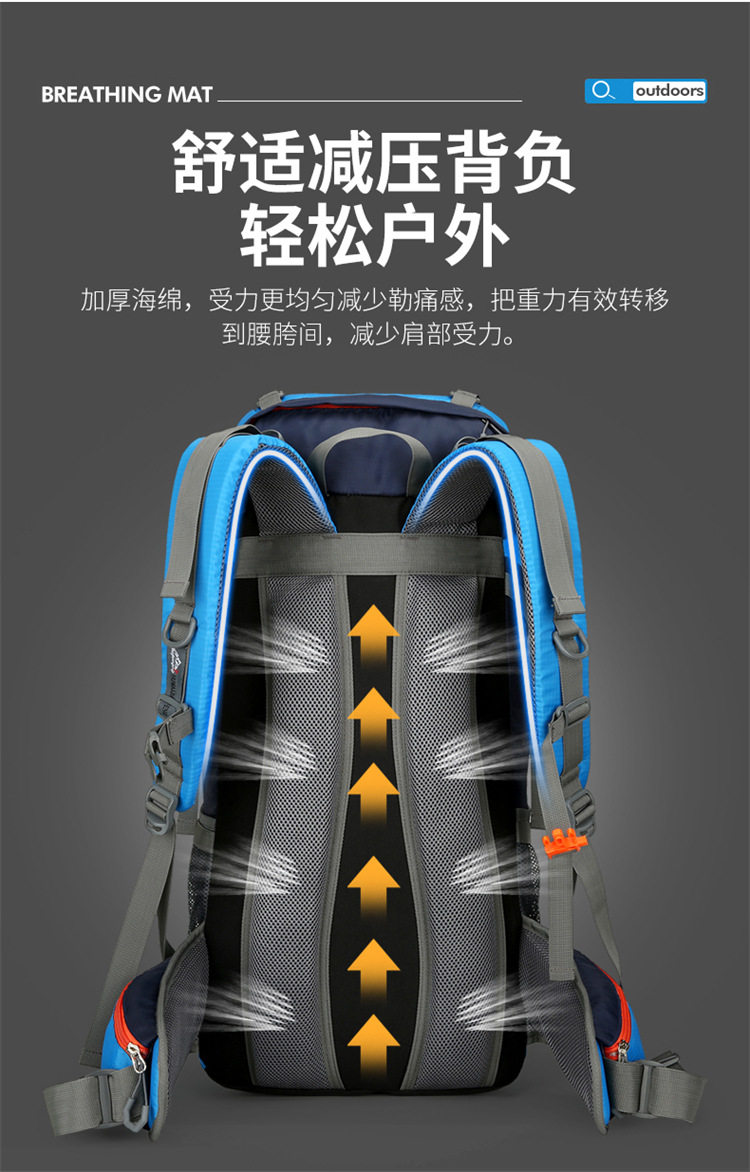 Туристический рюкзак для походов и кемпинга Professional Outdoor 60+5L