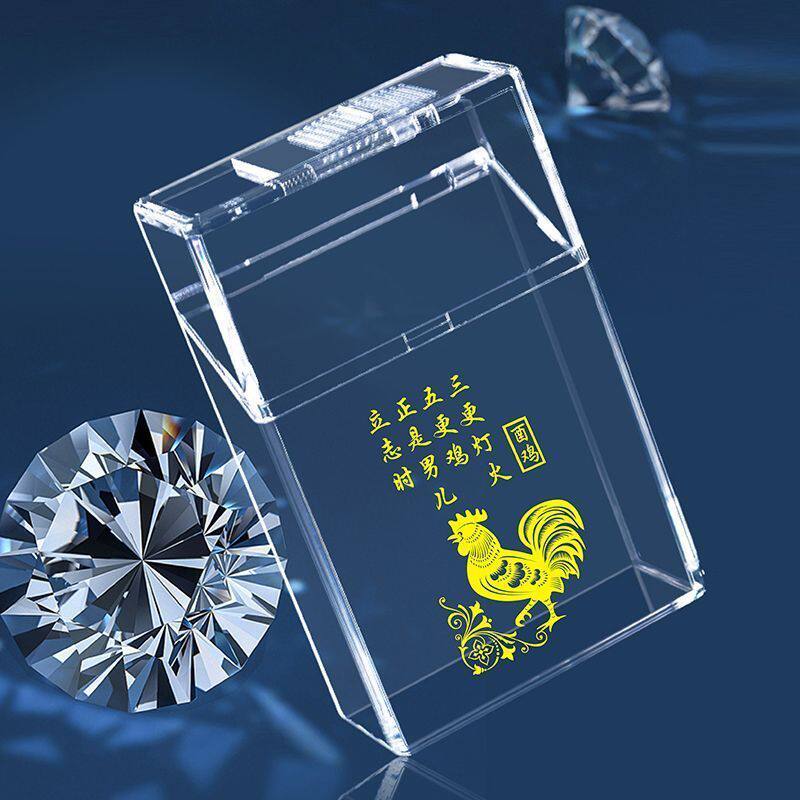 透明塑料便携滑盖烟盒：设计与应用解析-皮套-淘宝百科网