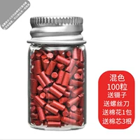 Красные 100 зерна хлопчатобумажных булочек ядро ​​3