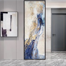 现代简约艺术玻璃屏风隔断客厅玄关卫生间背景墙钢化透光抽象发财