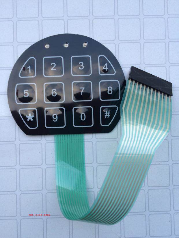 Jiebao King Safe Original Accessories Safe Display Key Computer Motherboard Panel Password Keyboard