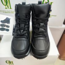 Foreign trade export brand professional golf shoes with removable spike soles non-slip wear-resistant waterproof warm and high-top