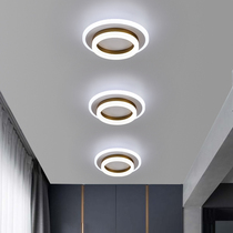  Net red aisle light Corridor entrance light Cloakroom Nordic foyer Entry ceiling light LED downlight Simple balcony