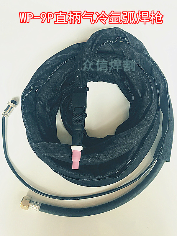 Argon-arc welding air-cooled gun welding wire argon arc welding gun WP-9P pen test welding gun automatic welding welding gun line gas cold-Taobao
