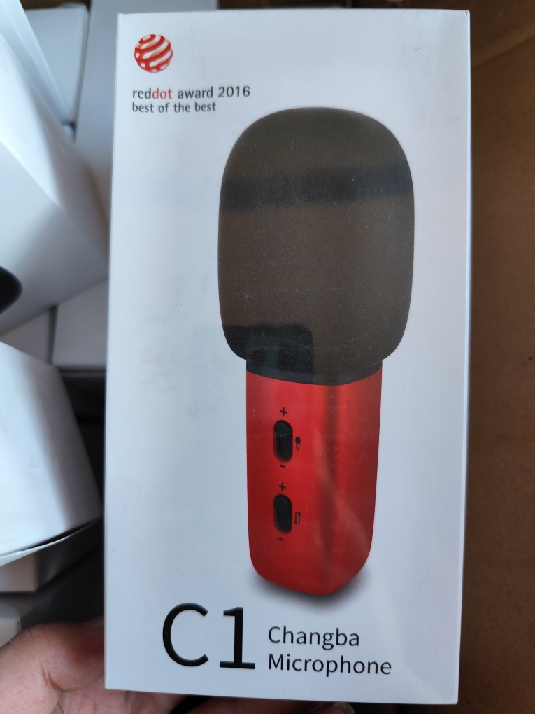 Sing it C1 K recording song microphone inventory back to work for a new lithium battery warranty for one year (not second-hand) -Taobao
