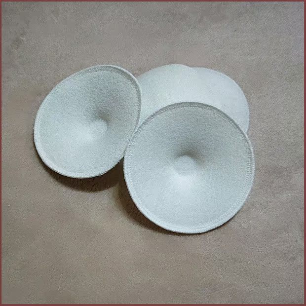 Có thể giặt đệm chống tràn ngực sau sinh chống tràn ngực lót đồ lót chèn sữa cho con bú chống thấm sữa dày ngực miếng lót mút xốp độn ngực hình hạt đậu