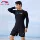 áo giống đồ bơi Bộ đồ bơi nam Li Ning phù hợp với thanh niên người lớn quần bơi nam 2024 mới thiết bị bơi suối nước nóng trọn bộ áo bơi trẻ em nam áo bơi cho nam