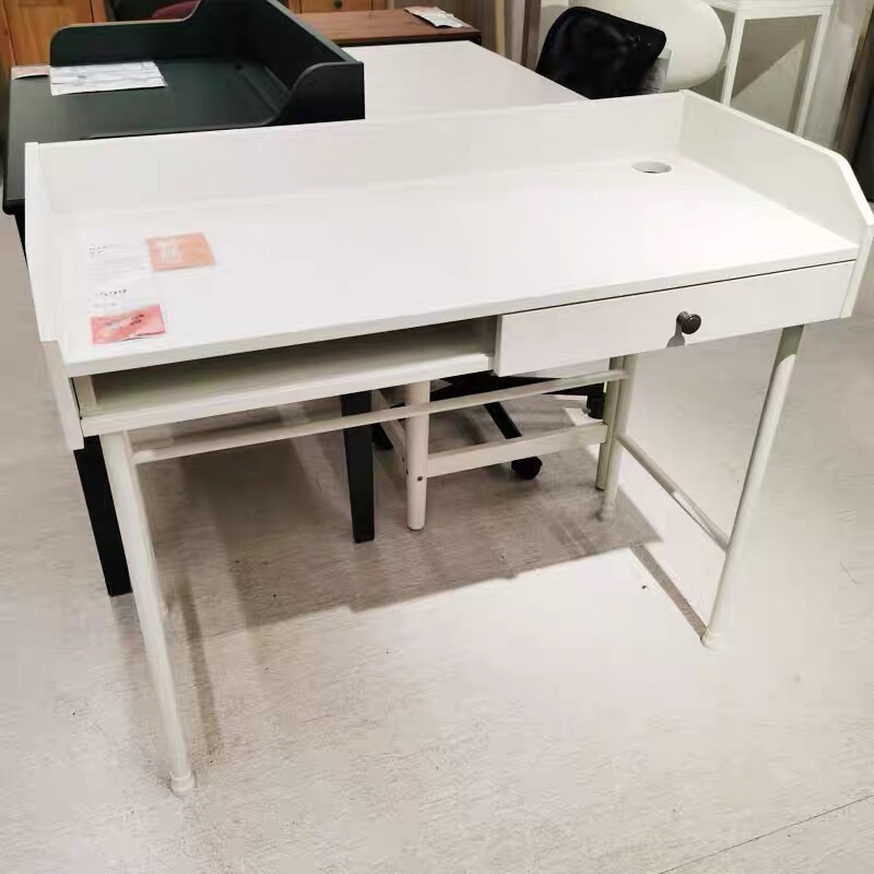 Special Offer Ikea Hugga Desk Beige Steel Frame Work Desk Computer Desk Study Desk Office Desk Small Home Use Special Offer Ikea Hugga Desk Beige Steel Frame Work Desk Computer Desk Study Desk Office Desk Small Home Use