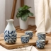 Rượu sake hộ gia đình được vẽ bằng tay màu gạch men rượu vang nhỏ hầm rượu vang tách ly rượu vang trắng thủy tinh phong cách Nhật Bản rượu shochu - Rượu vang ly uong ruou vang Rượu vang