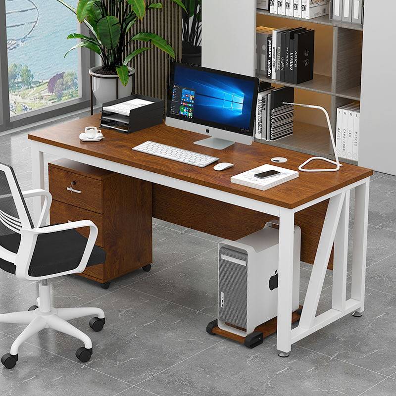 Simple desk boss desk staff single computer desk manager desk supervisor office desk home study desk