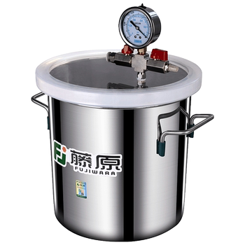 Fujiwara vacuum defoaming barrel thickened stainless steel
