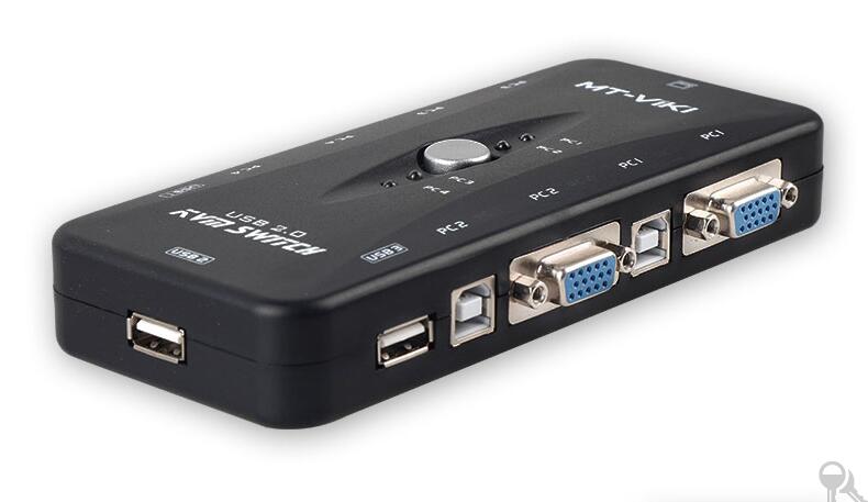 MT-401UK-CH KVM switch 4 hand USB computer screen 4 in 1 out of wire