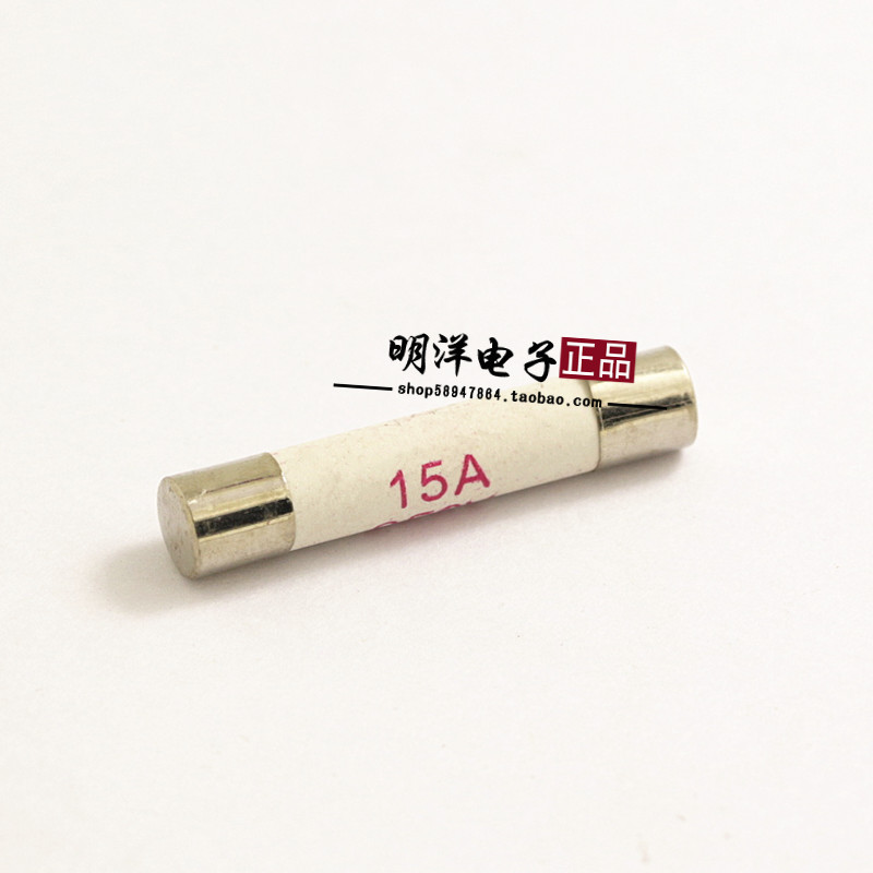 Ceramic fuse 15A 250V size 6*30mm