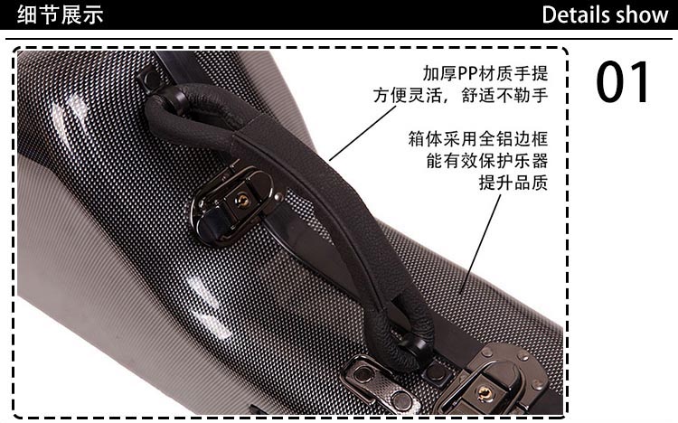 Châu Âu và Hoa Kỳ bag e Hộp túi Saxophone Saxophone có thể gấp đôi trở lại hộp nhạc cụ cầm tay FRP chống nước ba lô - Phụ kiện nhạc cụ dây guitar điện