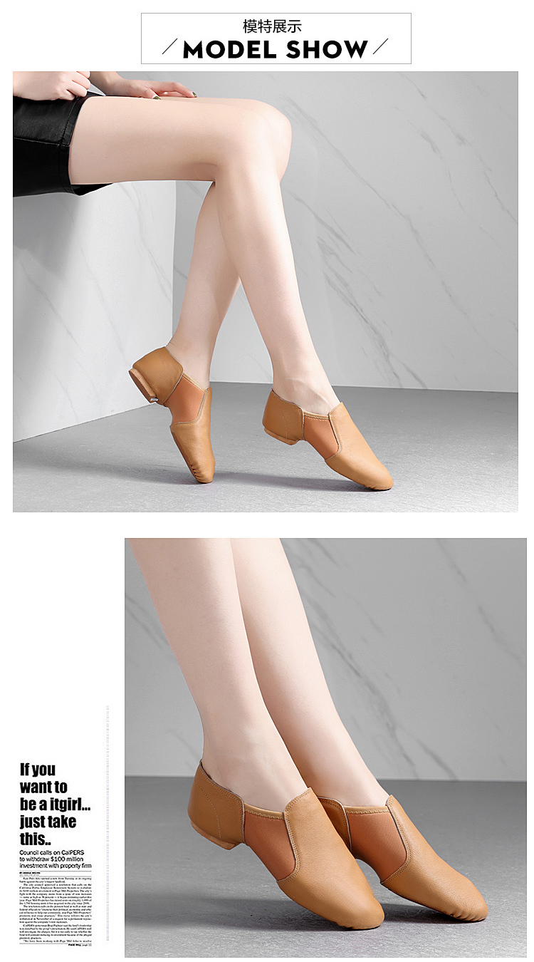 Chaussures de danse moderne en peau de mouton - Ref 3448378 Image 17