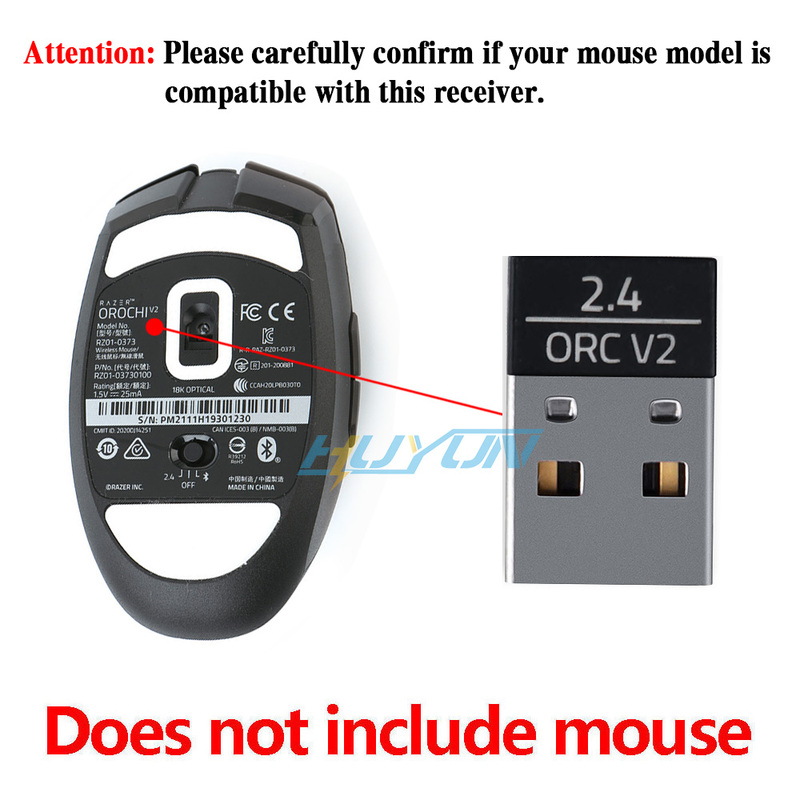 Suitable for Razer Yashan V2 Wireless Gaming Mouse USB Receiver Adapter Suitable for Razer Yashan V2 Wireless Gaming Mouse USB Receiver Adapter
