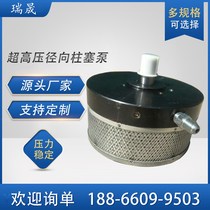 Ultra-high pressure RK radial piston pump Small large flow 63MPa low noise radial pump Multi-row electric piston pump