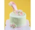 Mô hình bánh giả 6 inch fondant bánh thực hành khuôn xốp bánh phôi cao 10 cm [góc tròn] - Tự làm khuôn nướng Tự làm khuôn nướng