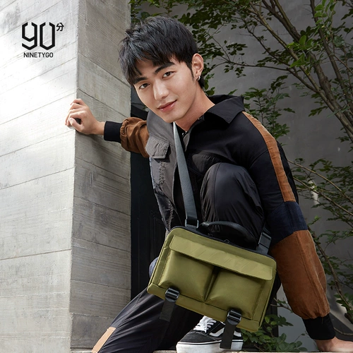 90分 Сумка через плечо подходит для мужчин и женщин, вместительный и большой модный рюкзак, трендовая сумка на одно плечо, барсетка