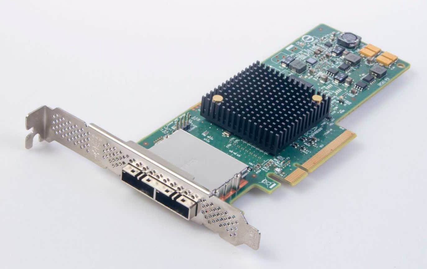 LSI SAS9207-8e 8-Port External HBA Full-Height PCIe raid card