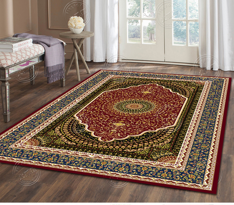 tòa án châu Âu phức tạp cổ điển sofa Iran thảm Ba Tư phòng khách bàn cà phê bàn ​​ngủ cạnh giường đệm tiểu học - Thảm thảm 3d phòng khách