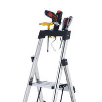 () Household ladder stainless steel ladder household folding six-step ladder thickened herringbone ladder multifunctional engineering ladder