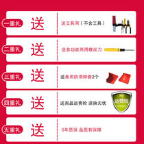 Ladder household folding ladder thickened aluminum alloy herringbone ladder stair telescopic escalator four steps five steps six steps indoor installation