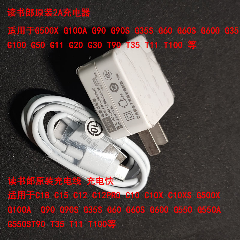 Reading Lang original charger C5 G100A G500X G60 G35SG90 G90S T100 T90 T6