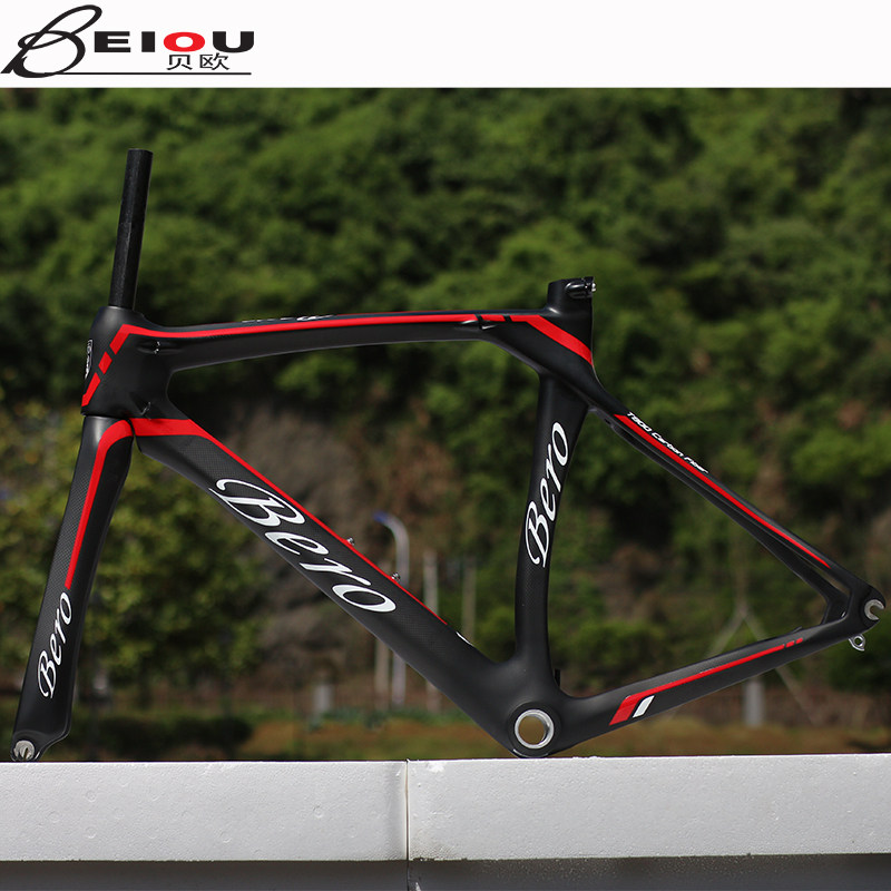 Beo carbon fiber breaking air road car frame front fork 700C break - air road car frame light