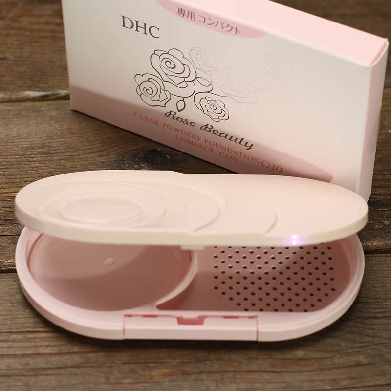 Bột màu đỏ DHC tăng gấp đôi sử dụng phấn phủ dạng bột 13g ướt và khô kem trang điểm không cần phấn phủ
