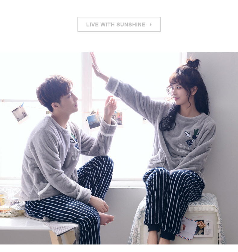 Pyjama mixte en Polyester Polyester  à manches longues - Ref 3006159 Image 17