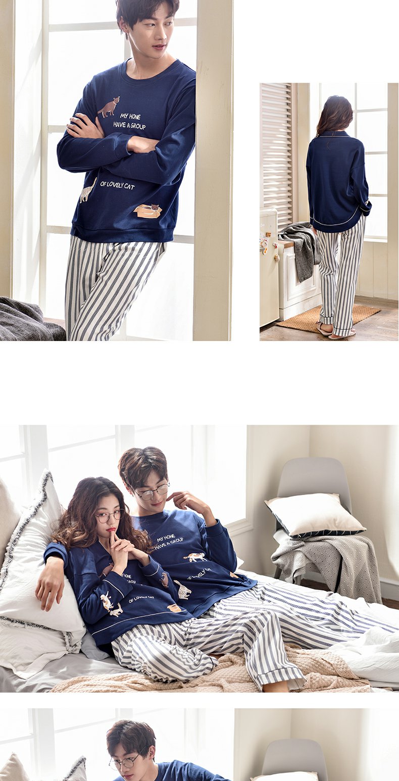 Pyjama mixte en Coton à manches longues - Ref 3005907 Image 12